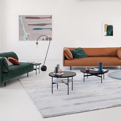 德国ROLF BENZ品牌 北欧客厅皮革组合沙发