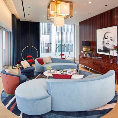 Bowler James Brindley设计 现代客厅沙发组合
