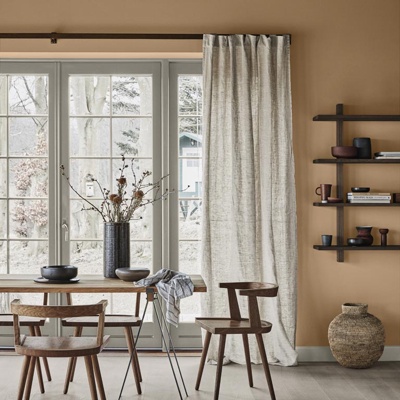 Jotun Lady设计 北欧实木餐桌椅