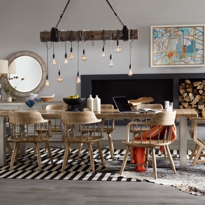 美国Hooker品牌 美式实木餐桌椅