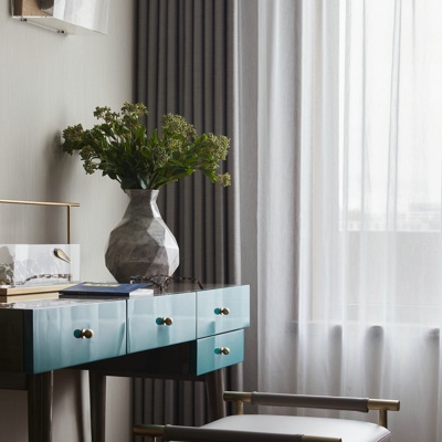 馥高设计 新中式梳妆台