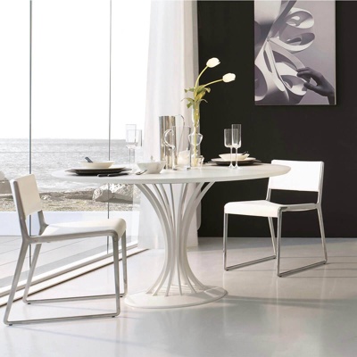 意大利Alivar品牌 现代圆形餐桌椅