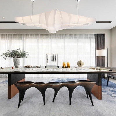 香榭蒂设计 新中式书房