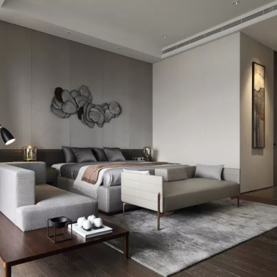 朗联设计 现代卧室主人房