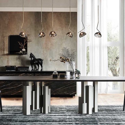 意大利CATTELAN ITALIA品牌 现代餐桌椅边柜金属吊灯