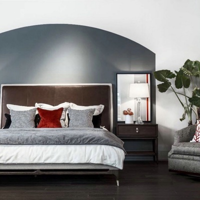 戴昆设计 美式双人床