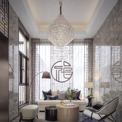 纳沃设计 新中式沙发组合