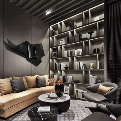 牧笛设计 现代销售中心VIP室