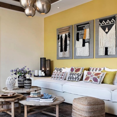 布鲁盟设计 自然风混搭沙发组合