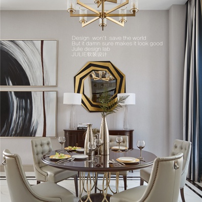 杭州JULIE软装设计 美式餐厅