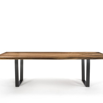 意大利Riva1920品牌 现代原木长方形餐桌