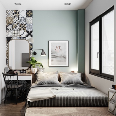 越南设计师Thao Nguyen设计 北欧榻榻米男孩房