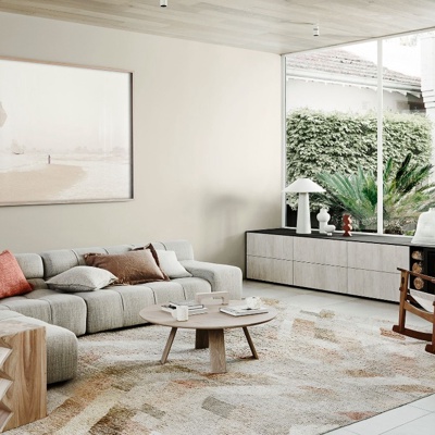 Essence 北欧布艺转角沙发组合