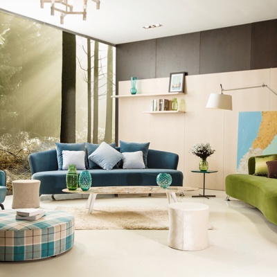 意大利FORTOLI品牌  北欧组合沙发茶几