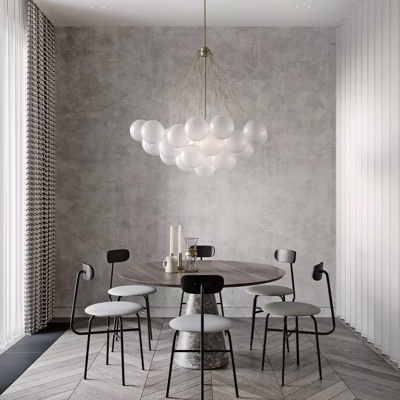 高级灰 现代餐厅