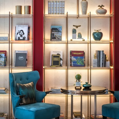 久度设计 新古典休闲椅圆几组合