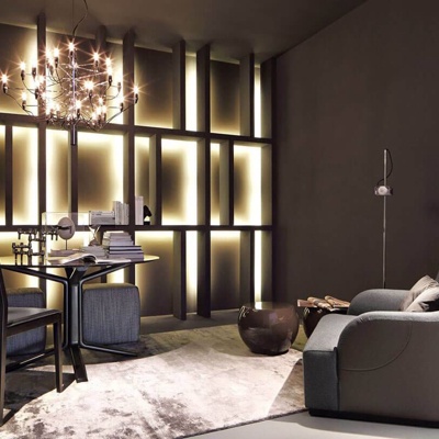 意大利MERIDIANI品牌 现代皮革单人沙发