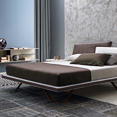 意大利Presotto品牌 现代布艺双人床