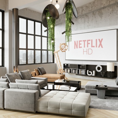 KirillGordeev设计 现代客厅