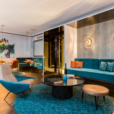 Gérard Faivre 后现代客厅餐厅