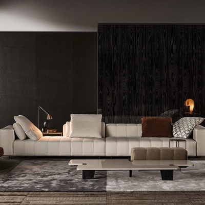 意大利MINOTTI品牌 现代沙发茶几组合