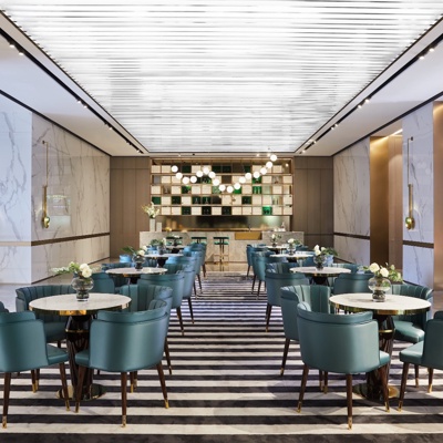 大朴设计 现代售楼处洽谈区