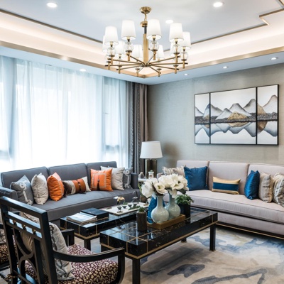 元禾大千 中式客厅