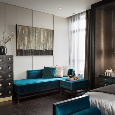 葛亚曦 新中式卧室