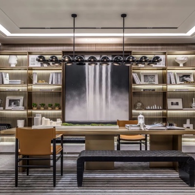 赛瑞迪普空间设计 现代轻奢书房