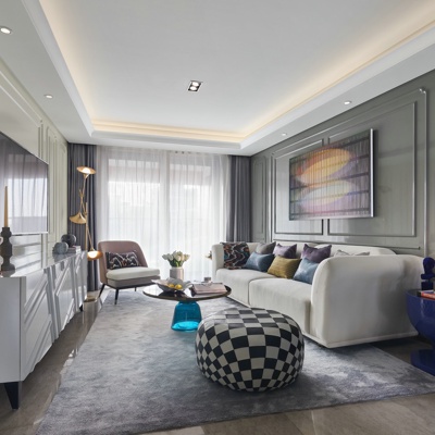 方磊设计 现代客厅