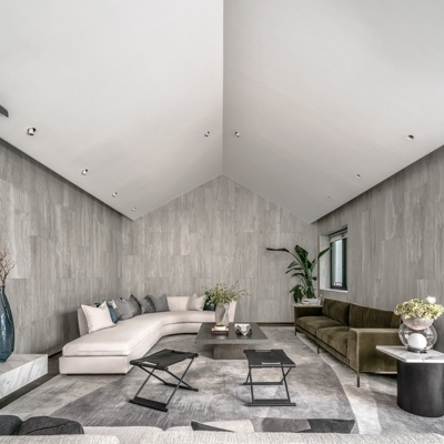 集艾设计 现代会客室