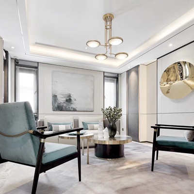 派尚设计现代售楼处签约室