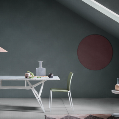 意大利Zanotta品牌 北欧餐桌椅