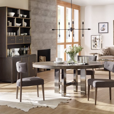 美国Hooker品牌 现代圆形餐桌椅