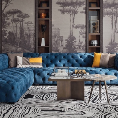 布鲁盟设计 现代  多人沙发组合