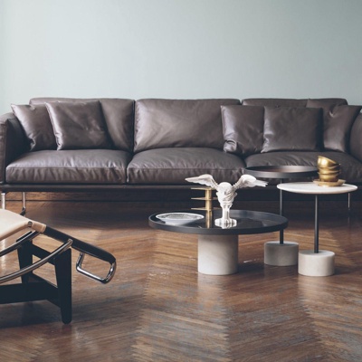 意大利Cassina品牌  现代皮革沙发组合