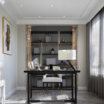 几何空间设计 现代书房