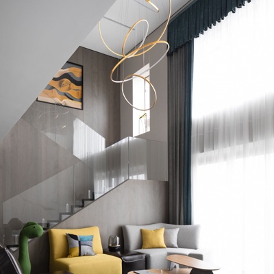 ZXD正象设计 现代LOFT客厅