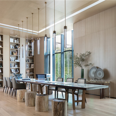 ULD设计 新中式售楼处休息区