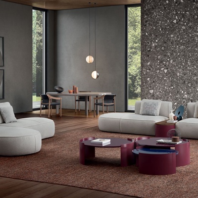 意大利Cassina品牌 现代客厅餐厅组合