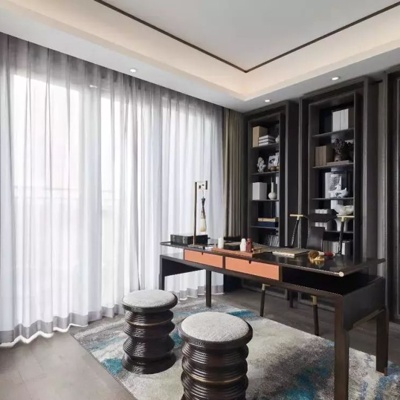 大朴设计 新中式书房