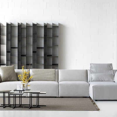 意大利MDF italia 品牌 现代布艺转角沙发组合