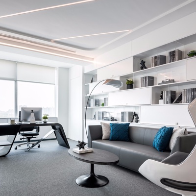 集艾设计 现代办公室