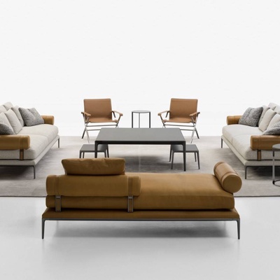 意大利B＆B Italia品牌 现代布艺沙发组合