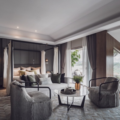 元禾大千新作，自然风卧室