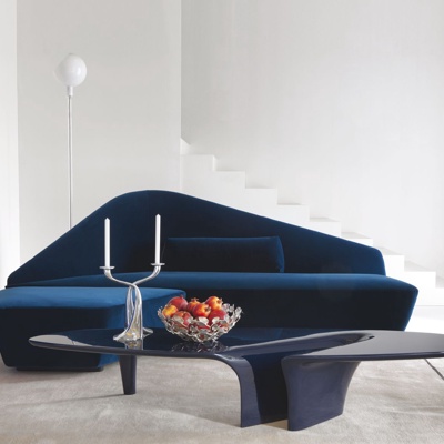 意大利Driade品牌 现代蓝色转角沙发