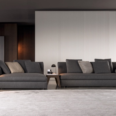 意大利MINOTTI品牌 现代布艺高端多人沙发