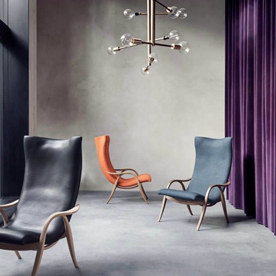 丹麦Carl Hansen & Son品牌 北欧单人沙发椅