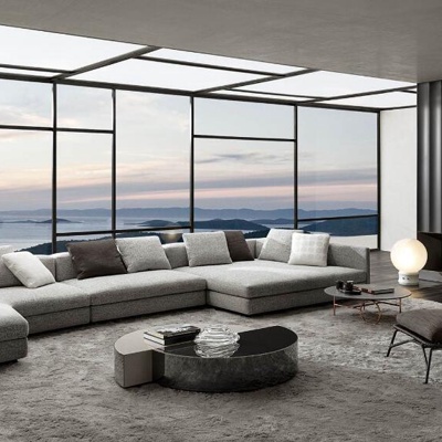 意大利MINOTTI品牌现代沙发组合