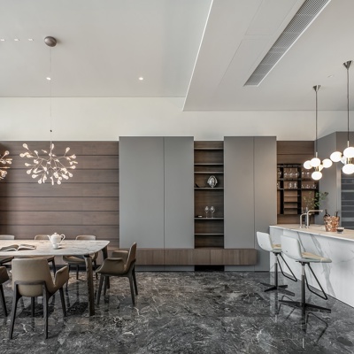 于强室内设计 现代餐厅